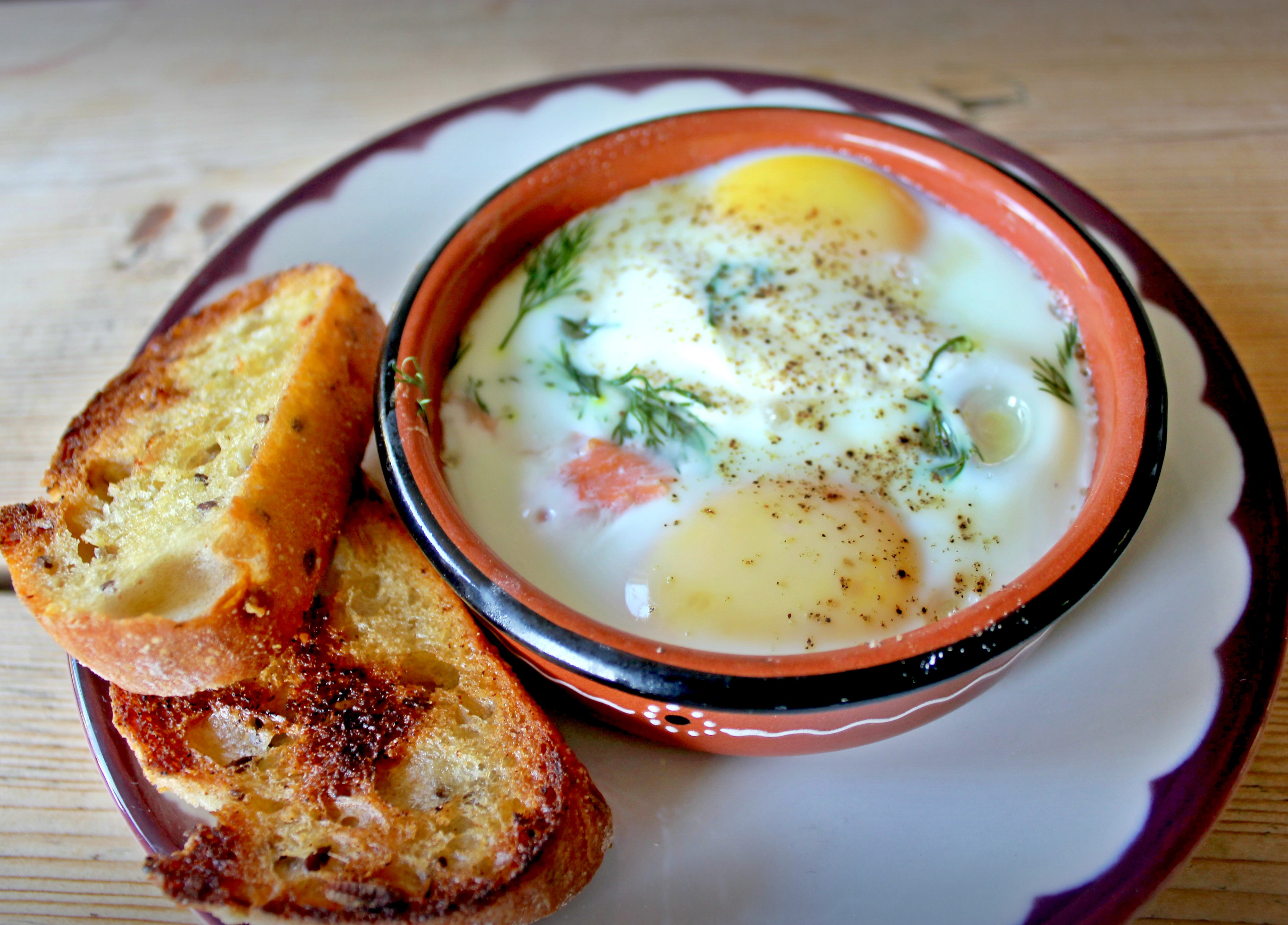 oeufs en cocotte