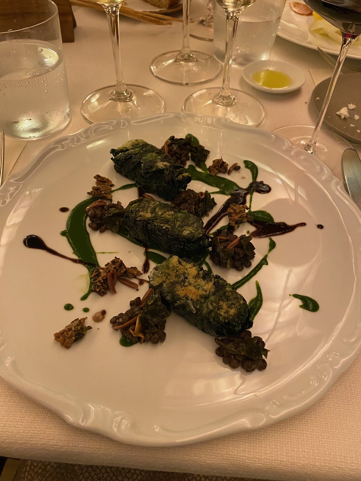 Caino Italy Tuscany wine Michelin